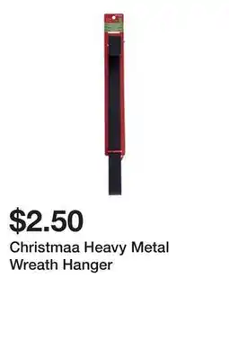 Dollarama Christmaa Heavy Metal Wreath Hanger offer