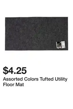 Dollarama Assorted Colors Tufted Utility Floor Mat offer
