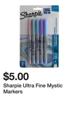 Dollarama Sharpie Ultra Fine Mystic Markers offer