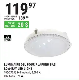 BMR LOW-BAY LED LIGHT offer