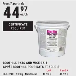 BMR RATS AND MICE BAIT offer