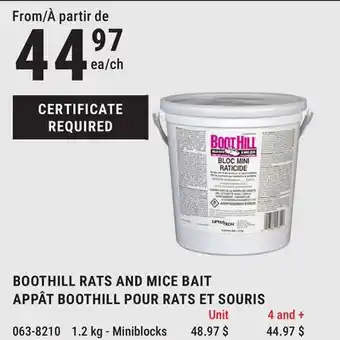 BMR RATS AND MICE BAIT offer