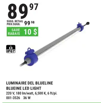 BMR BLUEINE LED LIGHT offer