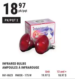 BMR INFRARED BULBS offer