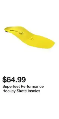 Sport Chek Superfeet Performance Hockey Skate Insoles offer