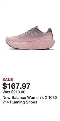 Sport Chek New Balance Women's X 1080 V14 Running Shoes offer