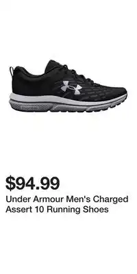 Sport Chek Under Armour Men's Charged Assert 10 Running Shoes offer