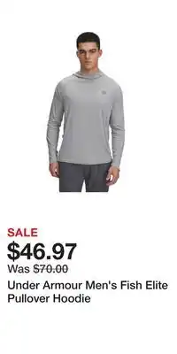 Sport Chek Under Armour Men's Fish Elite Pullover Hoodie offer