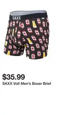 Sport Chek SAXX Volt Men's Boxer Brief offer