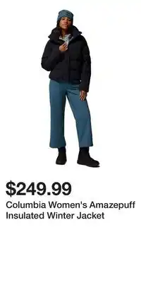 Sport Chek Columbia Women's Amazepuff Insulated Winter Jacket offer