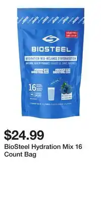 Sport Chek BioSteel Hydration Mix 16 Count Bag offer