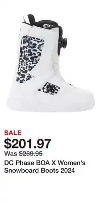 Sport Chek DC Phase BOA X Women's Snowboard Boots 2024 offer