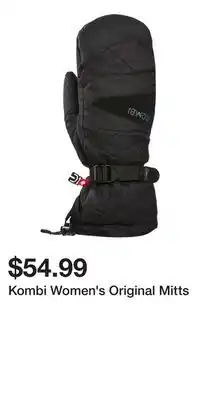 Sport Chek Kombi Women's Original Mitts offer
