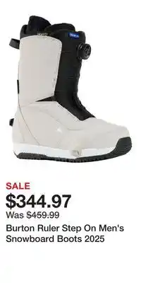 Sport Chek Burton Ruler Step On Men's Snowboard Boots 2025 offer