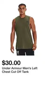 Sport Chek Under Armour Men's Left Chest Cut Off Tank offer