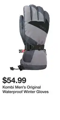 Sport Chek Kombi Men's Original Waterproof Winter Gloves offer