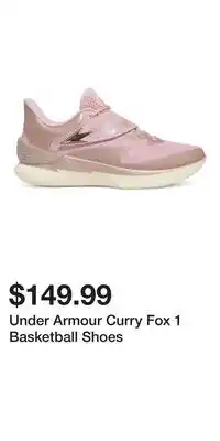 Sport Chek Under Armour Curry Fox 1 Basketball Shoes offer