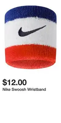 Sport Chek Nike Swoosh Wristband offer