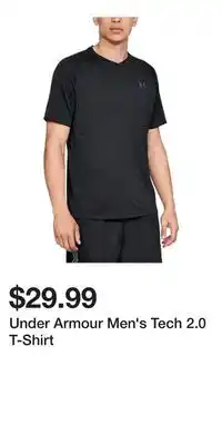 Sport Chek Under Armour Men's Tech 2.0 T-Shirt offer