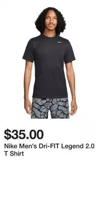 Sport Chek Nike Men's Dri-FIT Legend 2.0 T Shirt offer