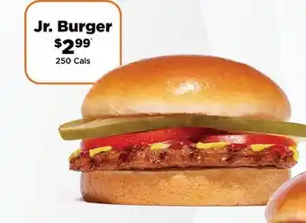 Harvey’s Jr. Burger offer