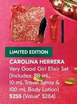 Shoppers Drug Mart CAROLINA HERRERA Very Good Girl Elixir Set offer