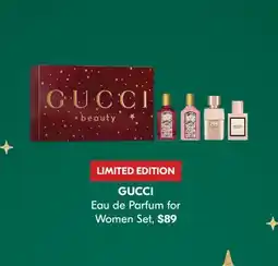 Shoppers Drug Mart GUCCI Eau de Parfum for Women Set offer