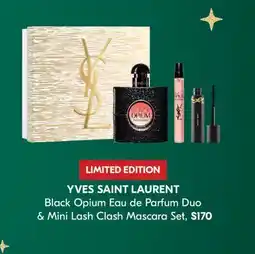 Pharmaprix YVES SAINT LAURENT Black Opium Eau de Parfum Duo & Mini Lash Clash Mascara Set offer