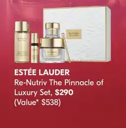 Pharmaprix ESTÉE LAUDER Re-Nutriv The Pinnacle of Luxury Set offer