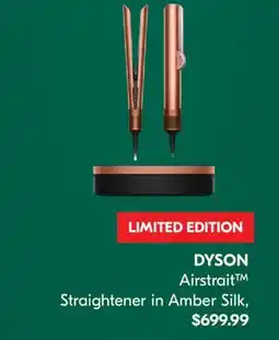 Pharmaprix DYSON Airstrait Straightener in Amber Silk offer