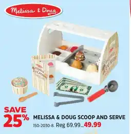 Canadian Tire Melissa & doug scoop and serve offer