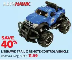 Canadian Tire Litehawk trail x remote-control vehicle offer