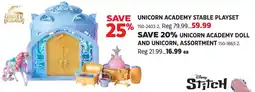 Canadian Tire Unicorn academy stable playset offer