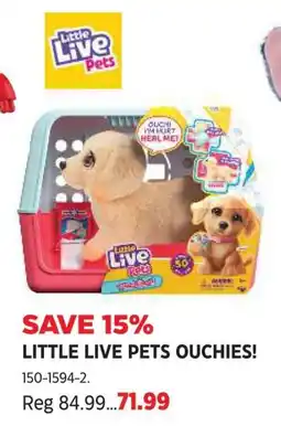 Canadian Tire Little live pets ouchies! offer