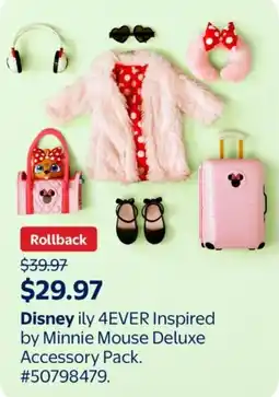 Walmart Disney ily 4EVER Inspired by Minnie Mouse Deluxe Accessory Pack offer