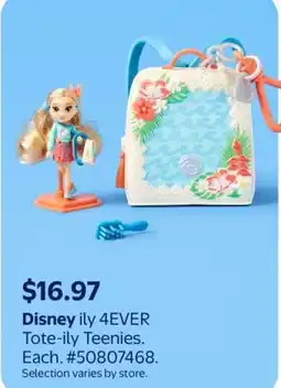 Walmart Disney ily 4EVER Tote-ily Teenies offer