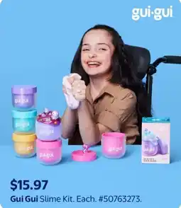 Walmart Gui Gui Slime Kit offer