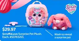 Walmart ScruffaLuvs Surprise Pet Plush offer