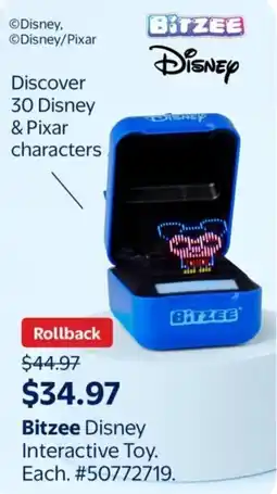 Walmart Bitzee Disney Interactive Toy offer