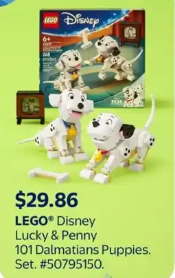 Walmart LEGO Disney Lucky & Penny 101 Dalmatians Puppies offer