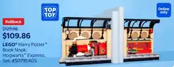 Walmart LEGO Harry Potter Book Nook Hogwarts Express offer