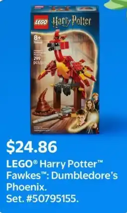 Walmart LEGO Harry Potter Fawkes Dumbledore's Phoenix. offer