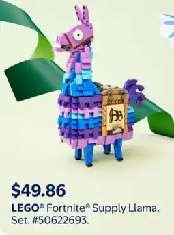 Walmart LEGO Fortnite Supply Llama offer