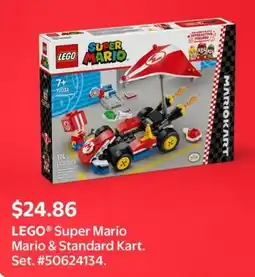 Walmart LEGO Super Mario Mario & Standard Kart offer