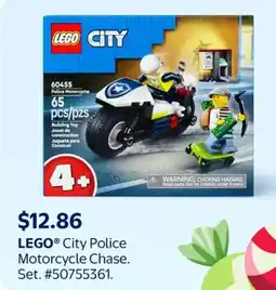 Walmart LEGO City Police Motorcycle Chase offer