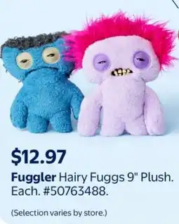 Walmart Zuru Fuggler Hairy Fuggs 9" Plush offer