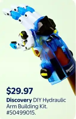 Walmart Discovery DIY Hydraulic Arm Building Kit offer