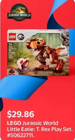 Walmart LEGO Jurassic World Little Eatie T Rex Play Set offer