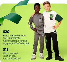 Walmart Kids' Licensed Fashion Tee offer