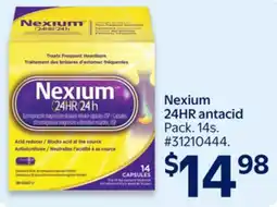 Walmart Nexium 24HR antacid offer